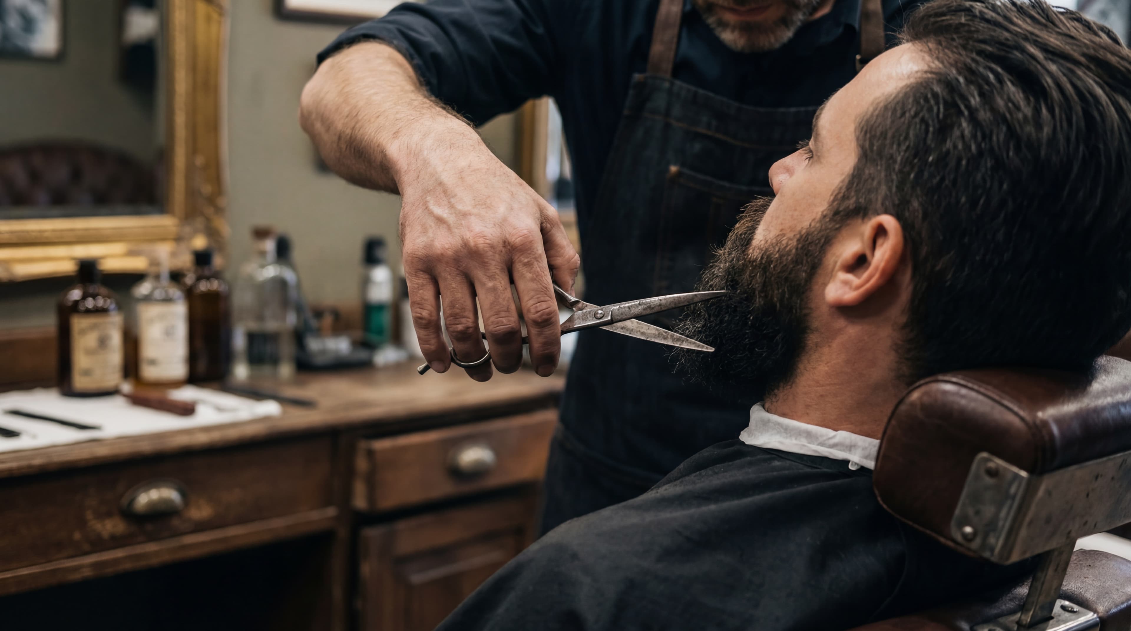 Professional barber service